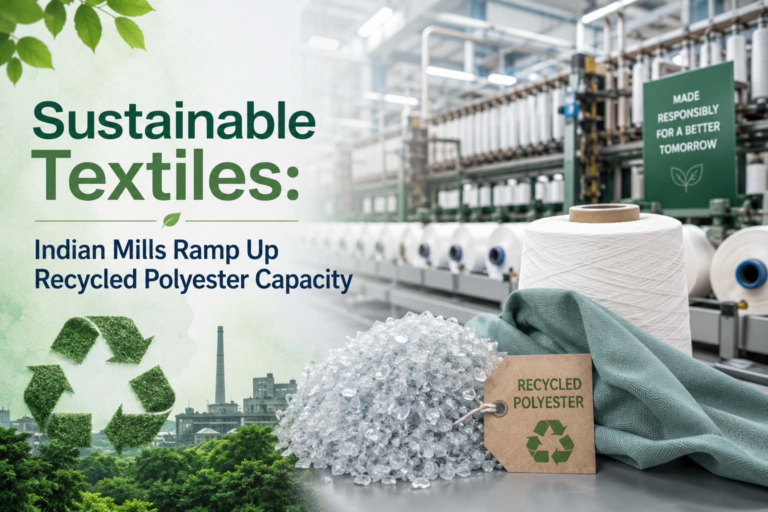 Sustainable Textiles: Indian Mills Ramp Up Recycled Polyester Capacity
